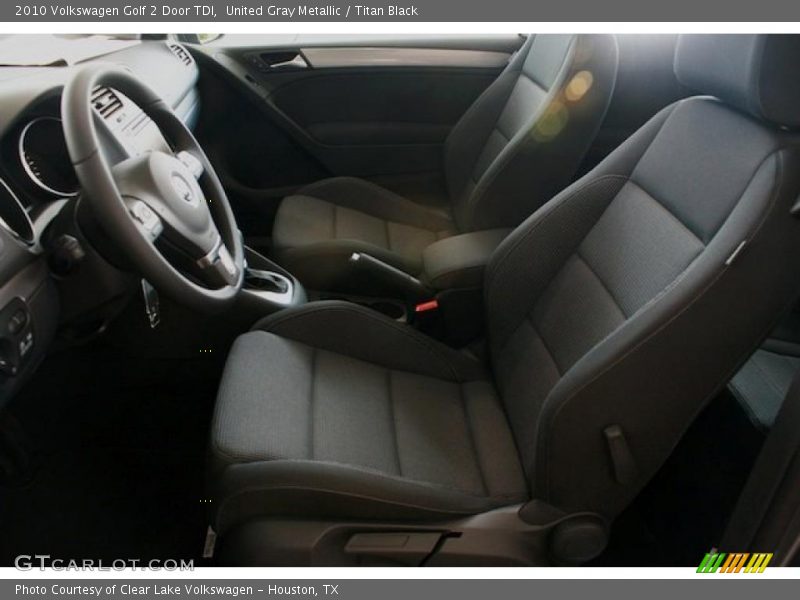 United Gray Metallic / Titan Black 2010 Volkswagen Golf 2 Door TDI