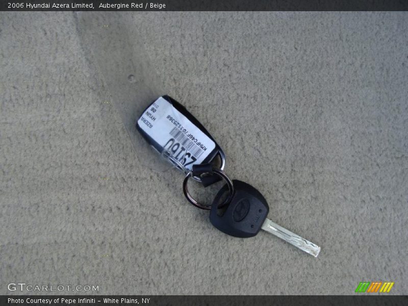 Aubergine Red / Beige 2006 Hyundai Azera Limited