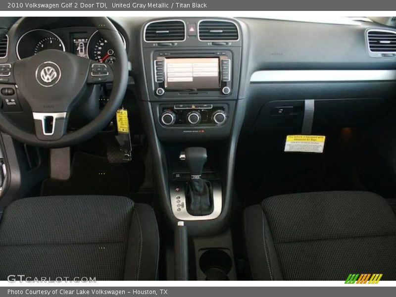 United Gray Metallic / Titan Black 2010 Volkswagen Golf 2 Door TDI