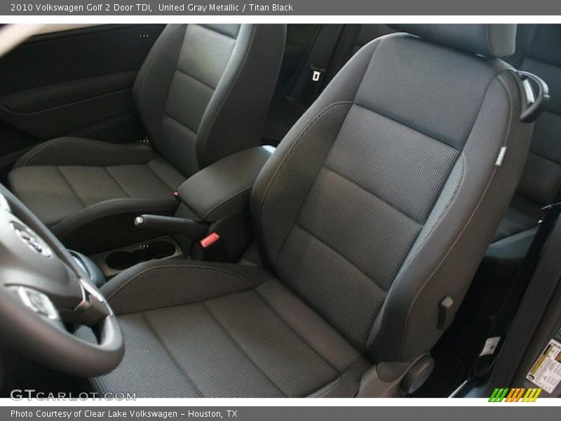United Gray Metallic / Titan Black 2010 Volkswagen Golf 2 Door TDI