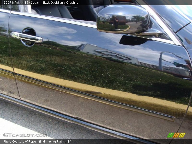 Black Obsidian / Graphite 2007 Infiniti M 35x Sedan
