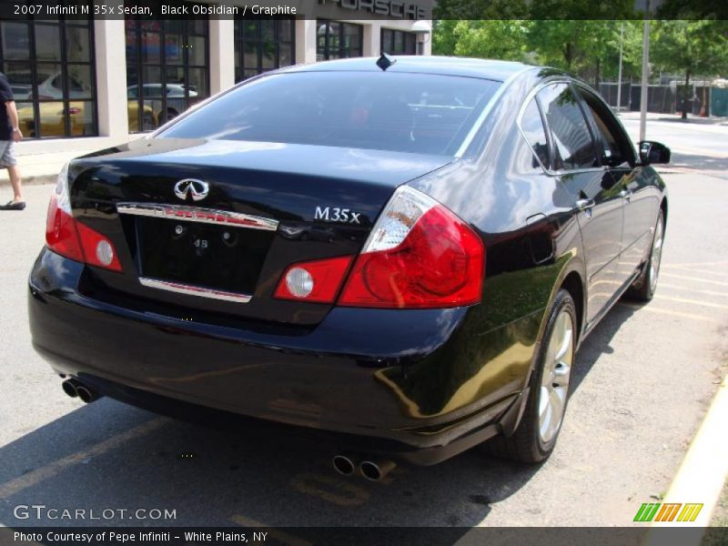 Black Obsidian / Graphite 2007 Infiniti M 35x Sedan