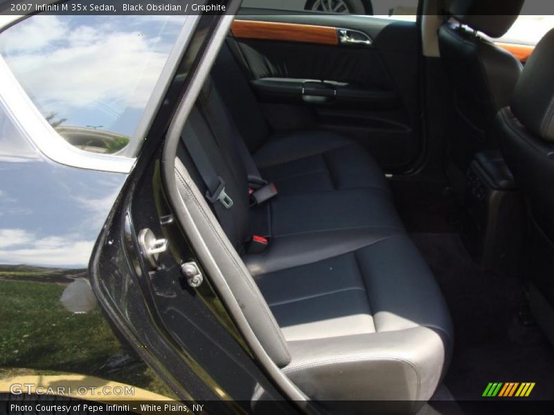Black Obsidian / Graphite 2007 Infiniti M 35x Sedan