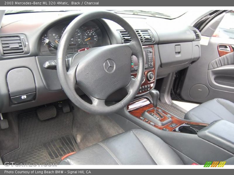 Black / Charcoal 2003 Mercedes-Benz ML 320 4Matic