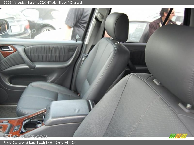 Black / Charcoal 2003 Mercedes-Benz ML 320 4Matic