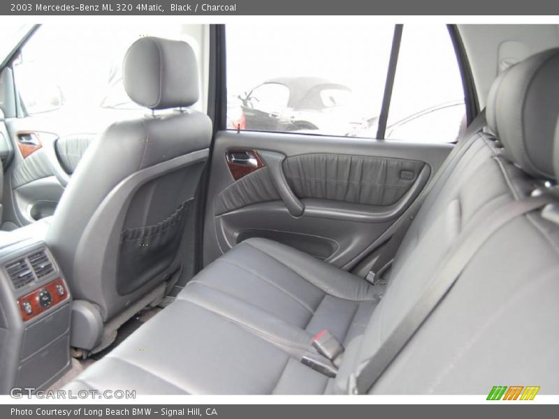 Black / Charcoal 2003 Mercedes-Benz ML 320 4Matic