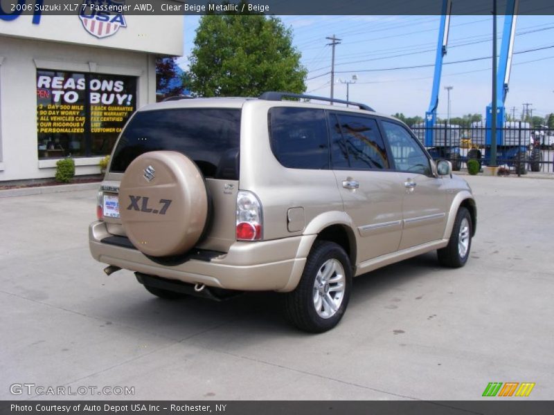 Clear Beige Metallic / Beige 2006 Suzuki XL7 7 Passenger AWD