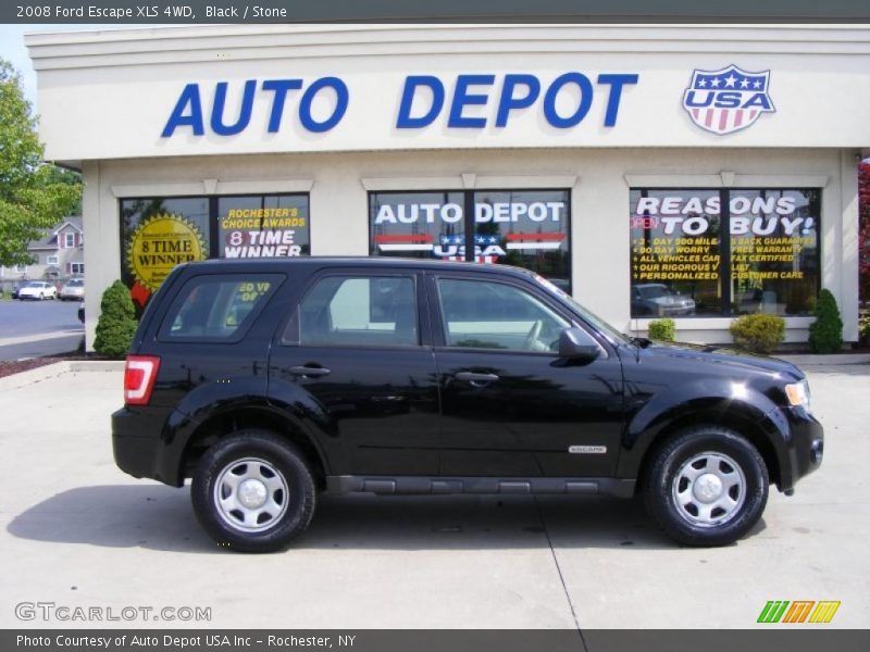 Black / Stone 2008 Ford Escape XLS 4WD