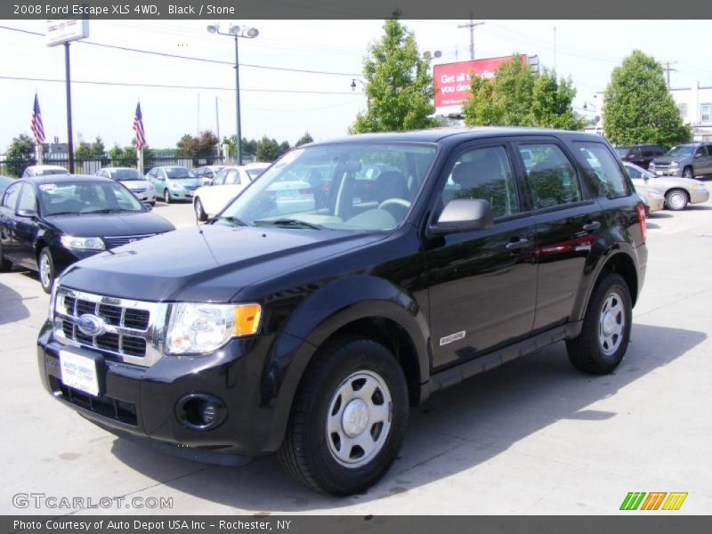 Black / Stone 2008 Ford Escape XLS 4WD