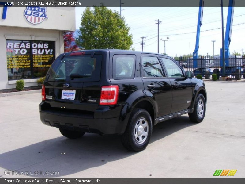 Black / Stone 2008 Ford Escape XLS 4WD