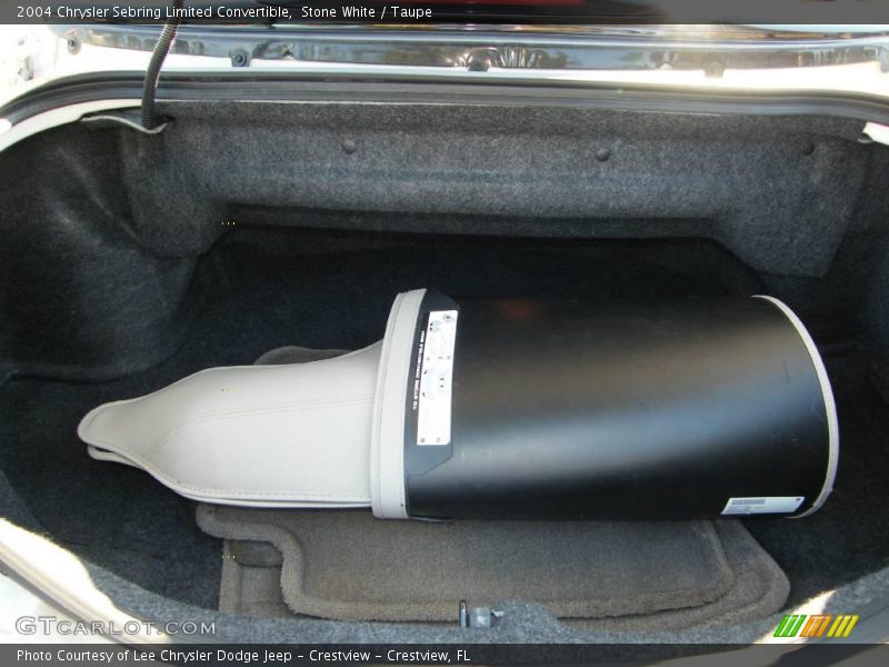 Stone White / Taupe 2004 Chrysler Sebring Limited Convertible