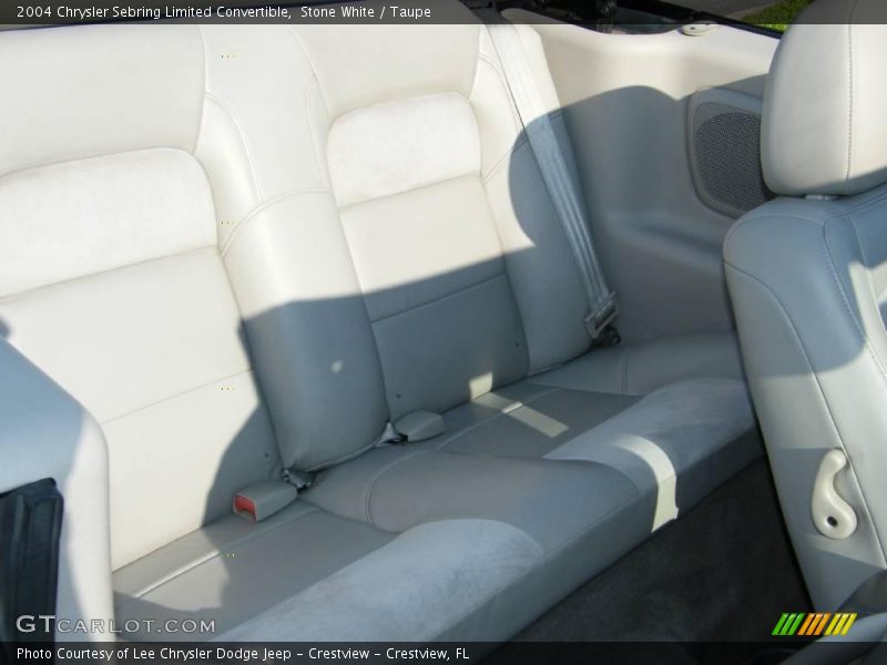 Stone White / Taupe 2004 Chrysler Sebring Limited Convertible