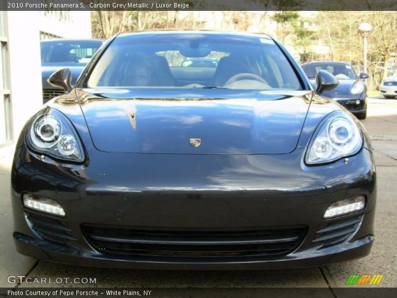 Carbon Grey Metallic / Luxor Beige 2010 Porsche Panamera S