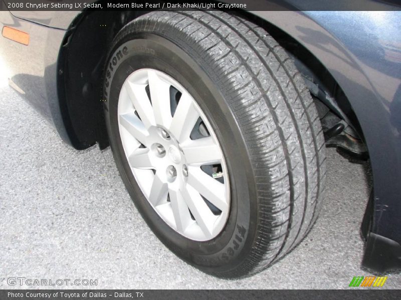 Modern Blue Pearl / Dark Khaki/Light Graystone 2008 Chrysler Sebring LX Sedan