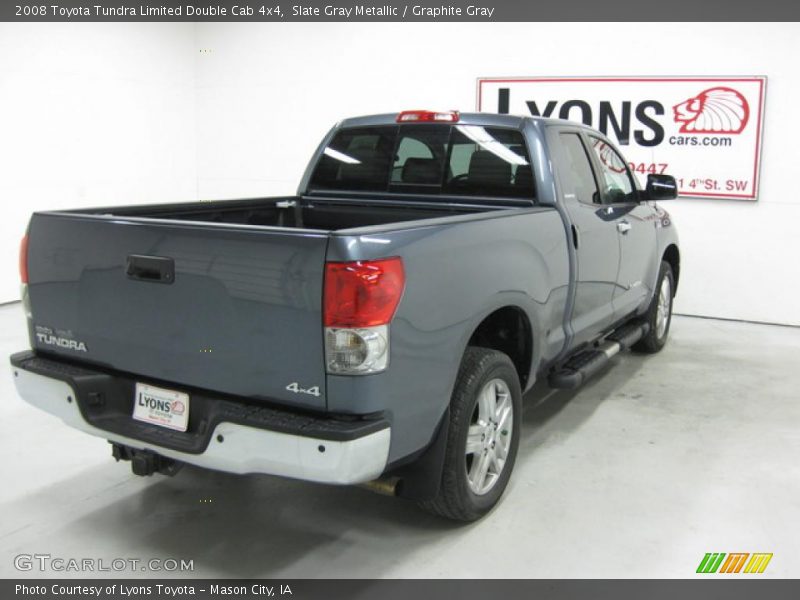 Slate Gray Metallic / Graphite Gray 2008 Toyota Tundra Limited Double Cab 4x4