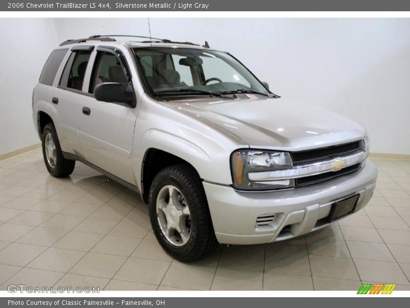 Silverstone Metallic / Light Gray 2006 Chevrolet TrailBlazer LS 4x4