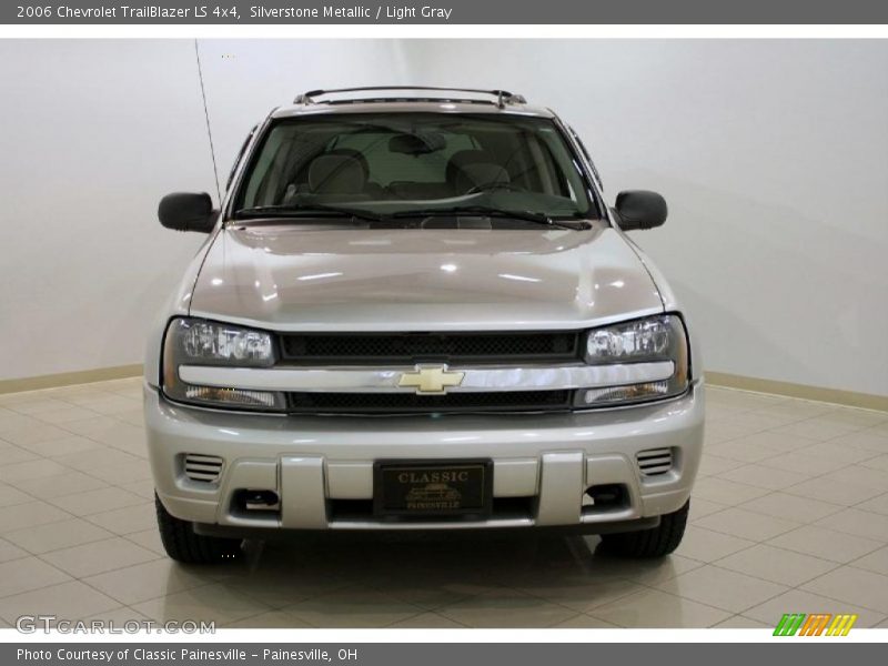 Silverstone Metallic / Light Gray 2006 Chevrolet TrailBlazer LS 4x4
