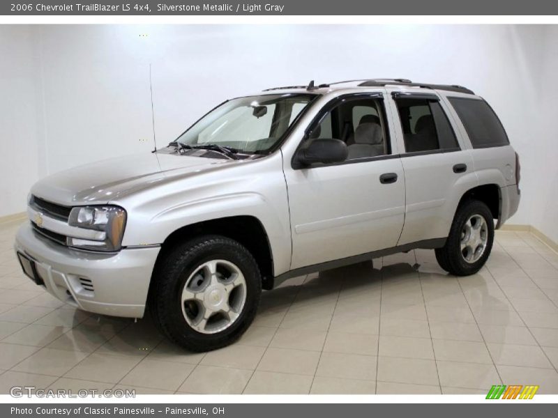 Silverstone Metallic / Light Gray 2006 Chevrolet TrailBlazer LS 4x4