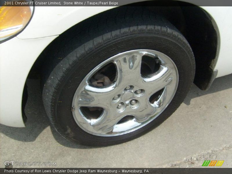 Stone White / Taupe/Pearl Beige 2001 Chrysler PT Cruiser Limited