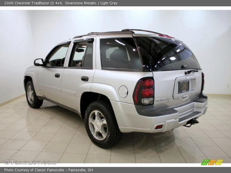 Silverstone Metallic / Light Gray 2006 Chevrolet TrailBlazer LS 4x4