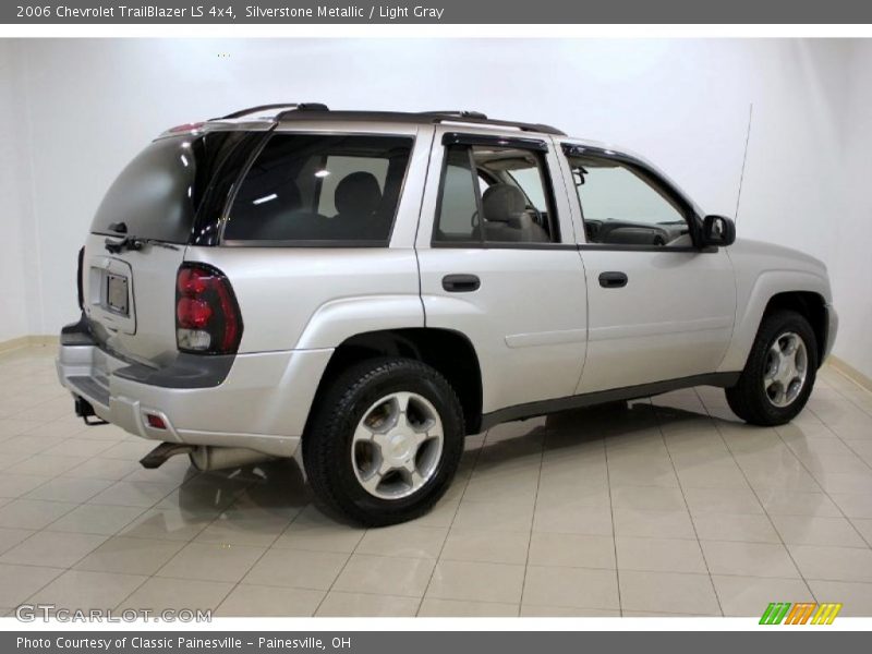 Silverstone Metallic / Light Gray 2006 Chevrolet TrailBlazer LS 4x4