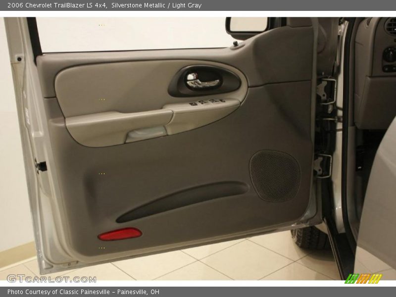 Silverstone Metallic / Light Gray 2006 Chevrolet TrailBlazer LS 4x4