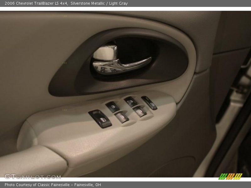 Silverstone Metallic / Light Gray 2006 Chevrolet TrailBlazer LS 4x4