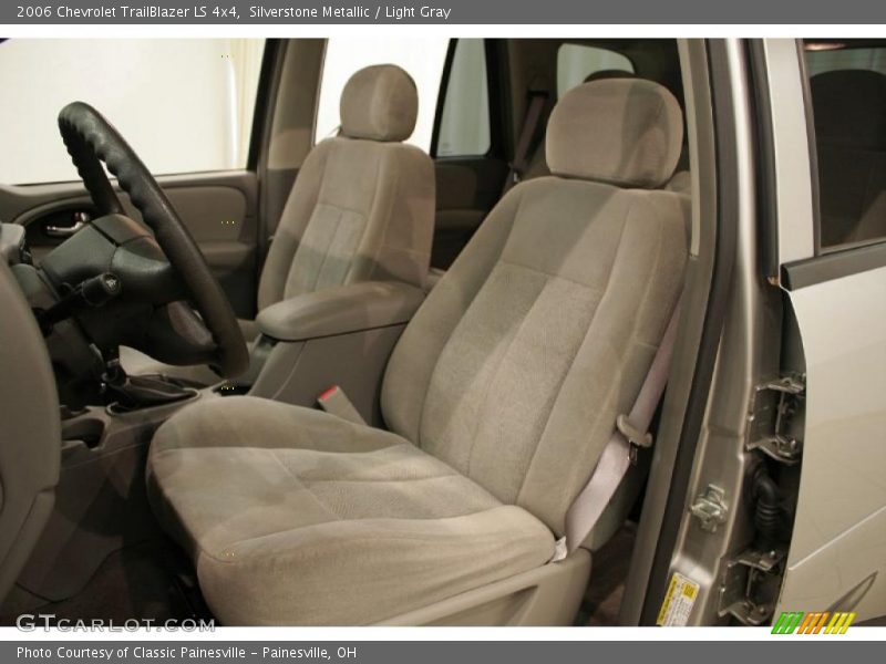 Silverstone Metallic / Light Gray 2006 Chevrolet TrailBlazer LS 4x4