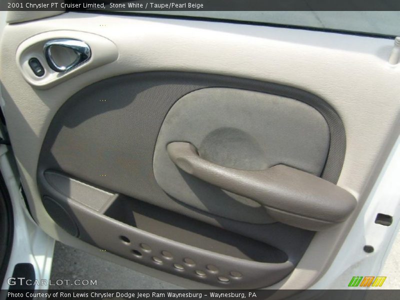 Stone White / Taupe/Pearl Beige 2001 Chrysler PT Cruiser Limited