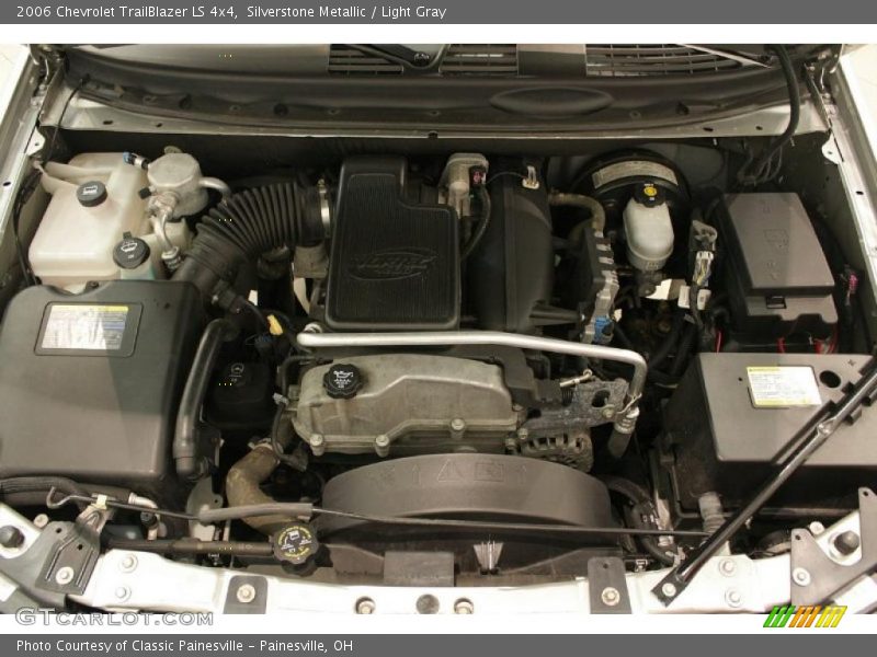Silverstone Metallic / Light Gray 2006 Chevrolet TrailBlazer LS 4x4