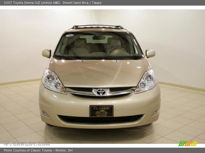 Desert Sand Mica / Taupe 2007 Toyota Sienna XLE Limited AWD