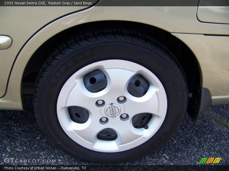 Radium Gray / Sand Beige 2003 Nissan Sentra GXE