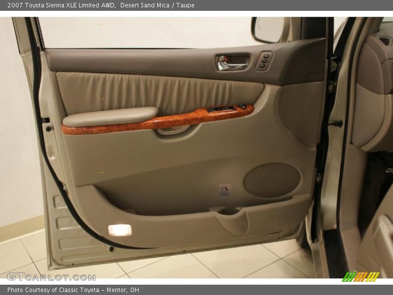 Desert Sand Mica / Taupe 2007 Toyota Sienna XLE Limited AWD