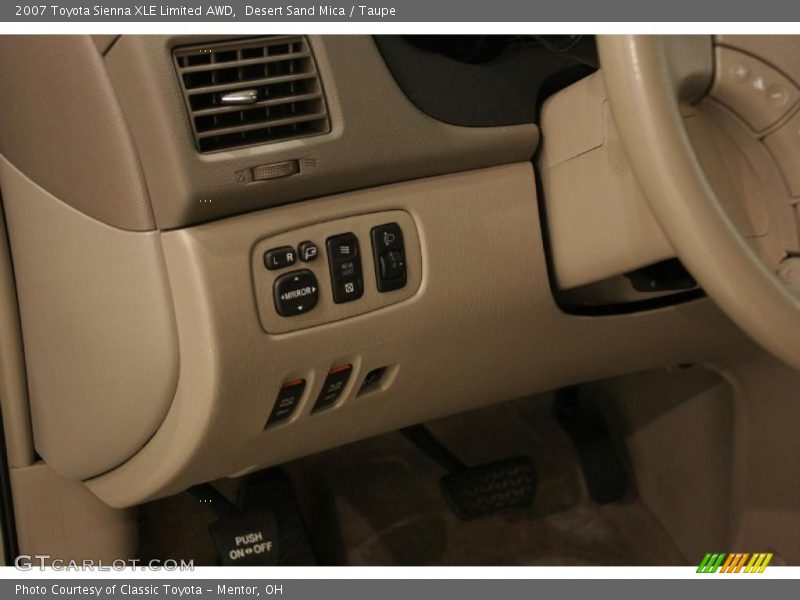 Desert Sand Mica / Taupe 2007 Toyota Sienna XLE Limited AWD
