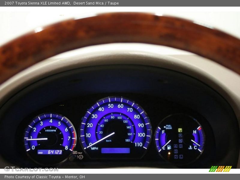 Desert Sand Mica / Taupe 2007 Toyota Sienna XLE Limited AWD