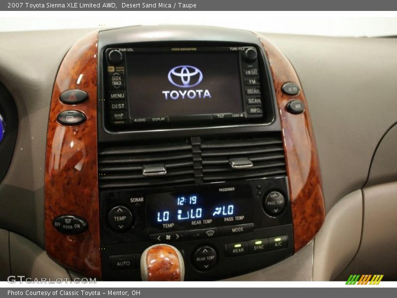 Desert Sand Mica / Taupe 2007 Toyota Sienna XLE Limited AWD
