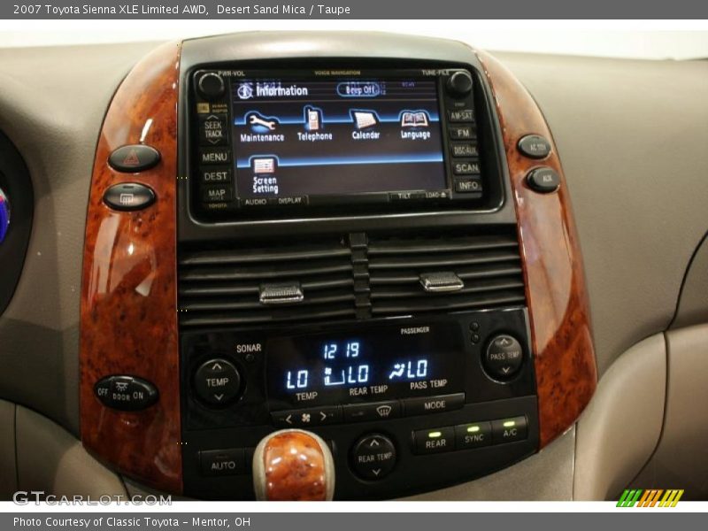 Desert Sand Mica / Taupe 2007 Toyota Sienna XLE Limited AWD