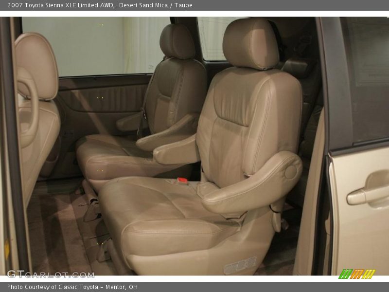 Desert Sand Mica / Taupe 2007 Toyota Sienna XLE Limited AWD