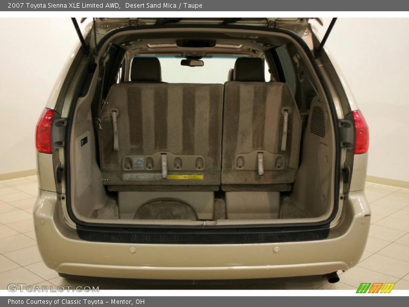 Desert Sand Mica / Taupe 2007 Toyota Sienna XLE Limited AWD