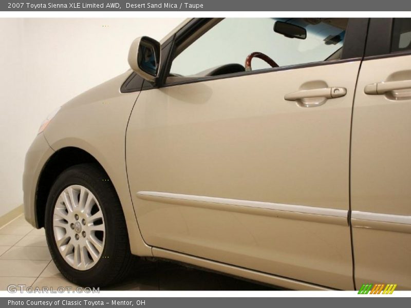 Desert Sand Mica / Taupe 2007 Toyota Sienna XLE Limited AWD