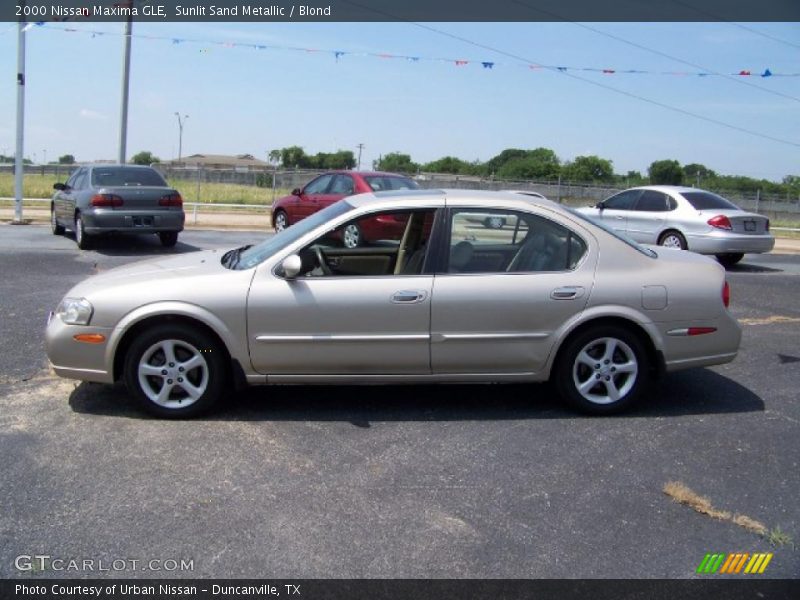 Sunlit Sand Metallic / Blond 2000 Nissan Maxima GLE