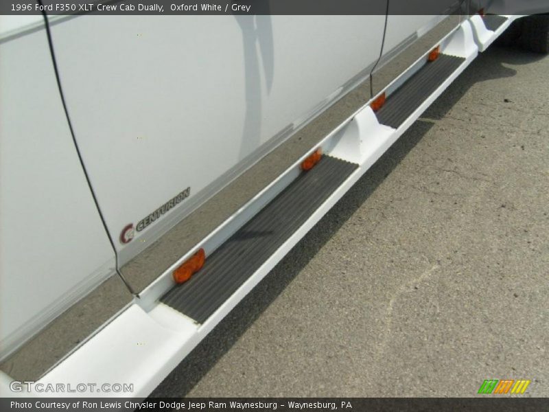 Oxford White / Grey 1996 Ford F350 XLT Crew Cab Dually
