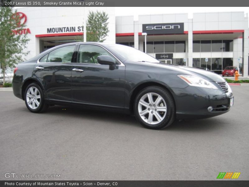 Smokey Granite Mica / Light Gray 2007 Lexus ES 350