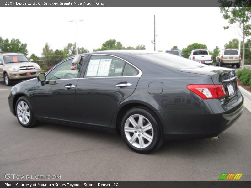 Smokey Granite Mica / Light Gray 2007 Lexus ES 350