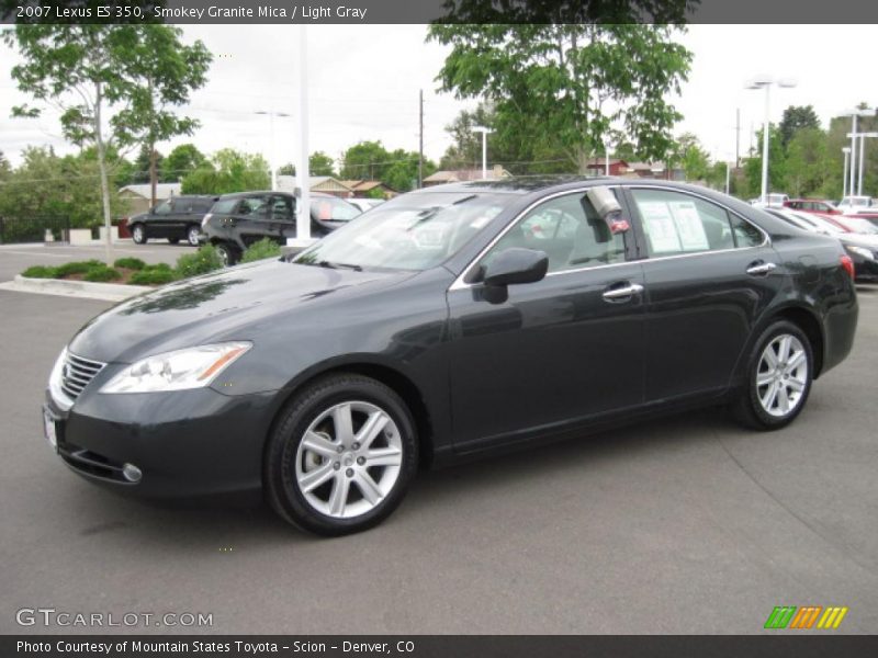 Smokey Granite Mica / Light Gray 2007 Lexus ES 350