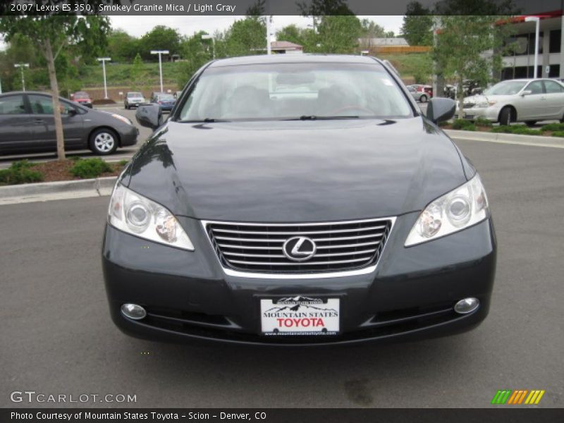 Smokey Granite Mica / Light Gray 2007 Lexus ES 350