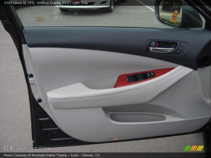 Smokey Granite Mica / Light Gray 2007 Lexus ES 350