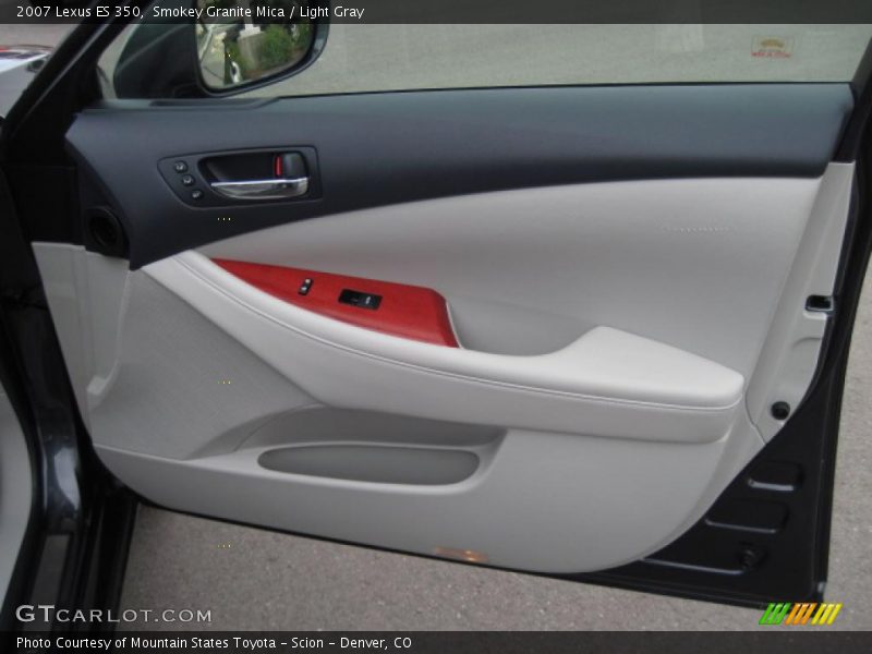 Smokey Granite Mica / Light Gray 2007 Lexus ES 350