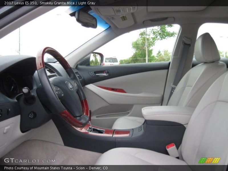 Smokey Granite Mica / Light Gray 2007 Lexus ES 350