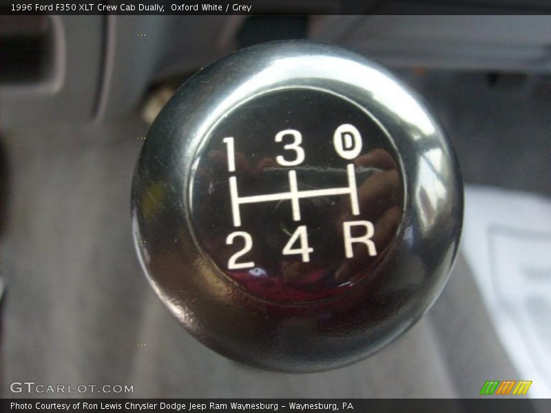 Oxford White / Grey 1996 Ford F350 XLT Crew Cab Dually